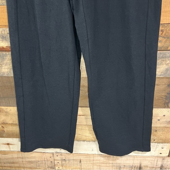 Eileen Fisher Stretch Jersey Knit Straight Pant NWT Black Size Small - Picture 5 of 11